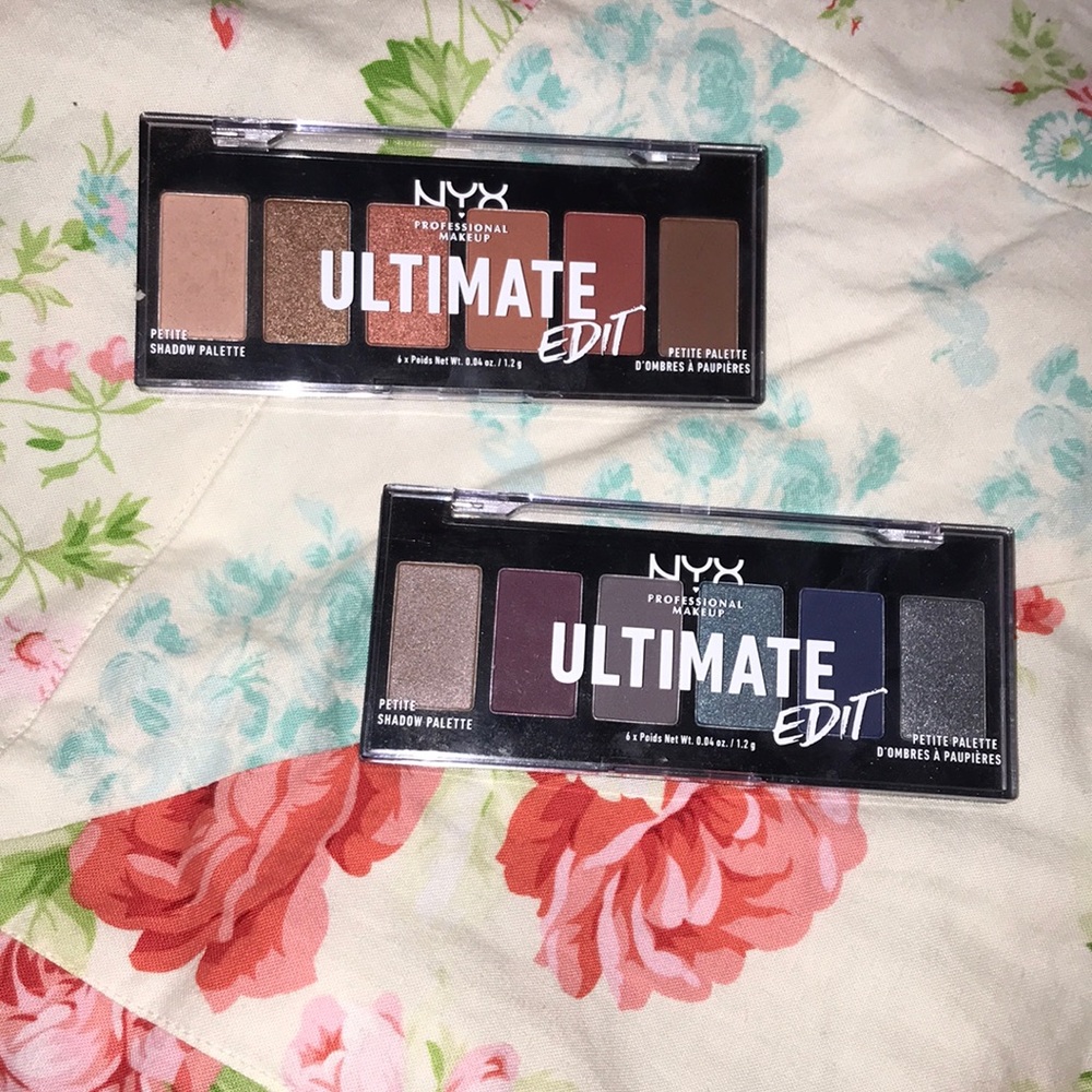 NYX Eyeshadow Palettes